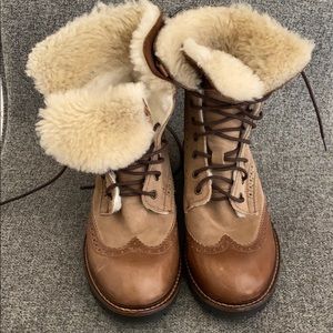 Size 7 Boots with faux fur inside.